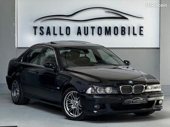 bmw e39 m5 5.0 400 ch - toit ouvrant - echappement eisenmann - suivi complet