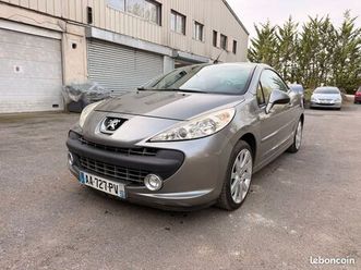peugeot 207 cc coupé-cabrio sport pack