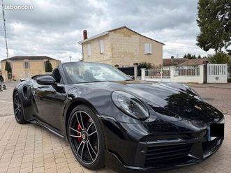 porsche 911 (992) turbo cabriolet – 2021 – 22 000 km – configuration exceptionnelle – porsche approved