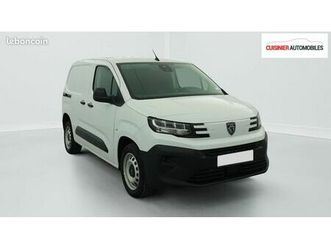 peugeot partner fourgon m 1000 kg bluehdi 100 s bvm6