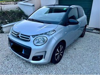 citroen c1 airscape puretech 82 shine 5p, grise métallisée, 4cv, 5 portes, décapotable