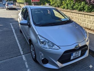 2017 toyota aqua 1.5 daa-nhp10 5dr auto