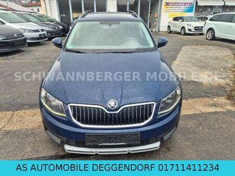 skoda octavia combi scout 4x4-shz-navi-pdc-ahk