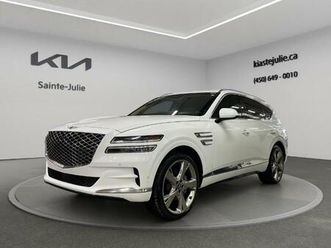 2021 genesis gv80 3.5t prestige awd | toit | cuir | camera | gps | 7