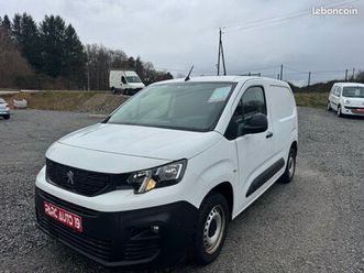 peugeot partner 1.6 hdi 100cv 3 places tva récupérable