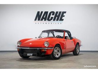 triumph spitfire 1500 - 1976 - peinture et capote neuve - très bon état mécanique