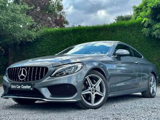 mercedes classe c 180 c 180 coupe amg-line / electric + heated seats /