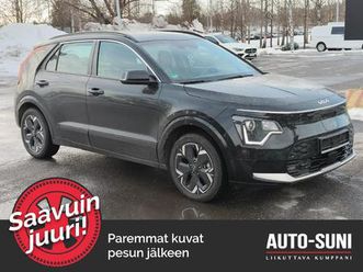 kia niro ex 64,8kwh 204hv - korko 2,99% + kulut - #lämpöpumppu #adapt.vakkari #kamera #navi