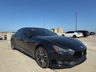 used 2022 maserati quattroporte trofeo