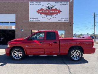 2005 dodge ram 1500 srt-10 quad cab rwd