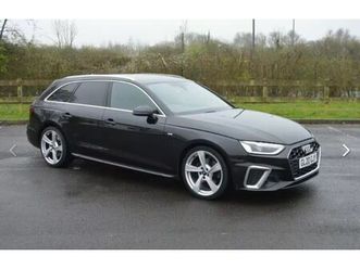2020 audi a4 avant 2.0 40 tfsi s line (190ps)