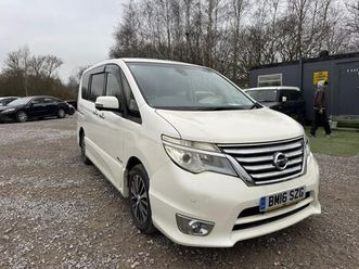 2016 nissan serena 2.0 highway star s edition