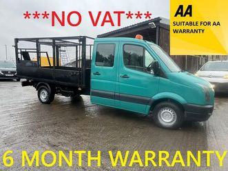 2010 volkswagen crafter 2.5td cr35 2.5bluetdi (109ps) lwb crewcab chassis 2461cc