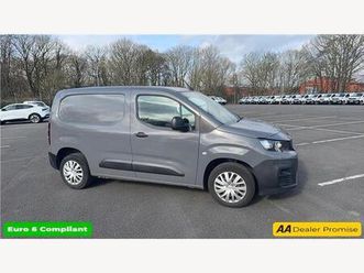 1.5 bluehdi 1000 professional standard panel van swb euro 6 (start/stop) 5dr