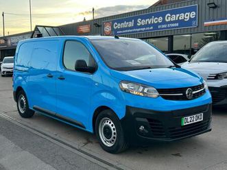 2022 vauxhall vivaro e 3100 50kwh l1h1 dynamic panel van