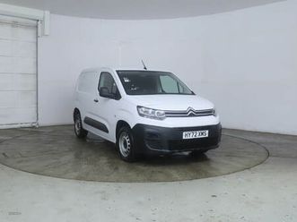 2022 citroen berlingo 1.5 bluehdi 1000kg enterprise ed 100ps 6 speed s/s