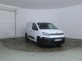 2022 citroen berlingo 1.5 bluehdi 1000kg enterprise ed 100ps 6 speed s/s