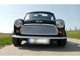 mini rover mini mit cabrio-feeling, frisch überholt