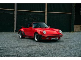 1986 porsche 911 carrera 3.2 superport cabriolet (m491)