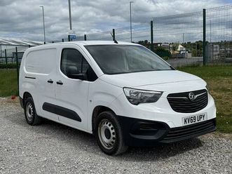 2019 vauxhall combo 1.6cdti edition 2300 (100ps)(eu6) l2h1 panel