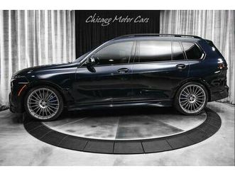 used 2024 bmw alpina xb7 alpina xb7 msrp $154,645+ hard loaded black/white 2nd row captains