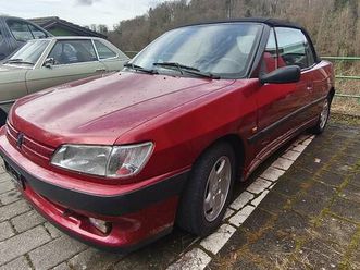 peugeot 306 cabrio mfk 07.2024 canton argovie - tutti.ch
