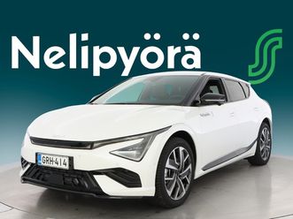 kia ev6 gt-line awd 84kwh 325hv - rahoituskorko 1,99% + kulut - | gt-line - comfort pack | muistipenkki ilmastoinnilla | dynaamiset led-valot |