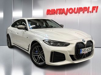 bmw i4 m50 xdrive - 3kk lyhennysvapaa - akkutesti 95/100 harman/kardon / comfort access / navi / lämmitettävä ohjauspyörä - j. autoturva