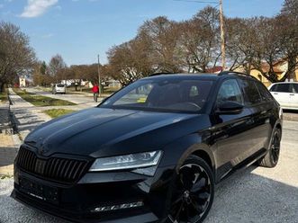 škoda superb combi 2.0 tsi 4x4 sportline full výbava black pano / ťažné / 360• /