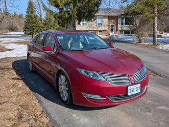 2013 lincoln mkz , loaded and certified