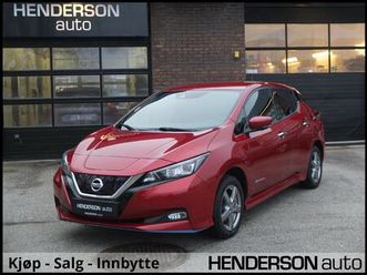 nissan leaf 62kwh e+ tekna skinn/acc/bose/navi/360/dab+