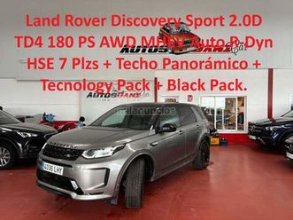 land-rover - discovery sport 2.0l td4 132kw 180cv 4x4 hse luxur