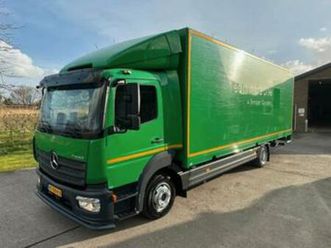 mercedes-benz atego 1018, / nl truck / 10t / euro 6 / airco / box+lift+side door / automatic