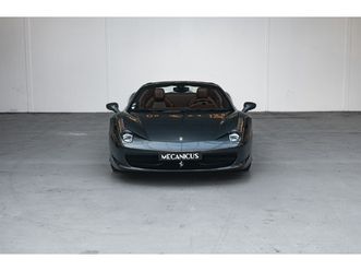ferrari 458 spider grigio silverstone *origine france / historique limpide*