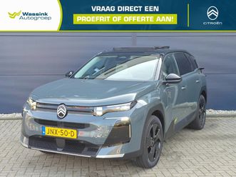 citroen c5 aircross hybrid 145pk aut max | navigatie | schuifdak | leder | pixel-led | trekhaak