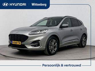ford kuga 2.5 phev st-line x | trekhaak | all seasons | trekgewicht 1500 kg | navi | clima | camera | cruise | 18'' lm velgen | privacy glass | plug-in hybrid |