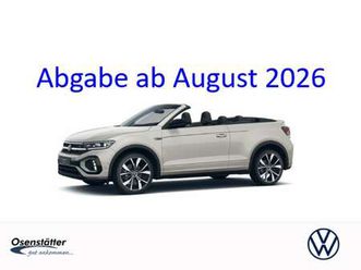 volkswagen t-roc cabriolet r-line 1.5 l tsi opf 110 kw (150 ps) 7-g