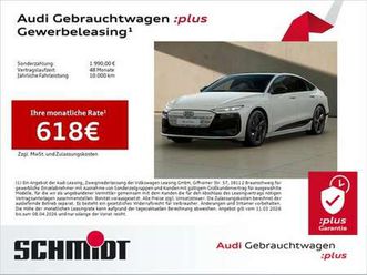 audi s6 e-tron sportback b&o pano ahk acc lm21 tech pro matrix...