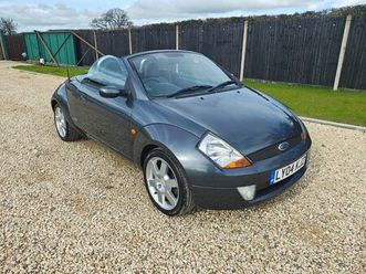ford streetka 1.6 luxury convertible 2dr petrol manual (189 g/km, 94 bhp)