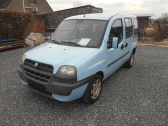 ② fiat doblo 1.3 benzine multispace — fiat — 2ememain
