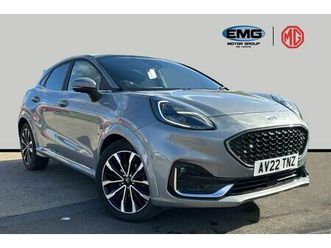 ford puma suv 1.0t ecoboost mhev st line vignale suv 5dr petrol hybrid dct euro 6 (start/stop) (155 ps)