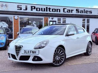 alfa romeo giulietta 1.7 giulietta 1750 tbi 235 bhp cloverleaf 2011