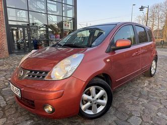 nissan note 1,4l 88 km klimatyzacja webasto alu-felgi serwis goleniów • olx.pl