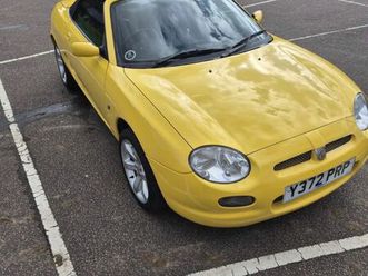 mg, mgf, convertible, 2001, manual, 1796 (cc), 2 doors