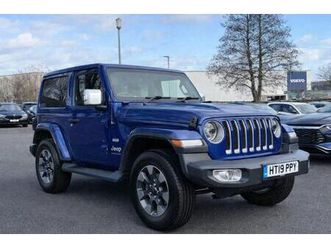 2019 jeep wrangler 2.0 gme overland suv 4dr petrol auto 4wd euro 6 (start/stop) (272 ps) convertible pet...