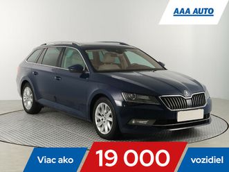 skoda superb combi 2.0 tdi, style plus, automat, koža