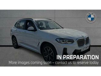 bmw x3 xdrive20d m sport 2.0 5dr