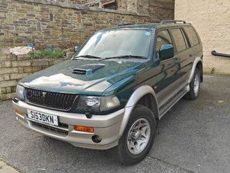 1999 mitsubishi shogun sport