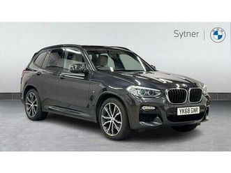bmw x3 xdrive20i m sport 2.0 5dr