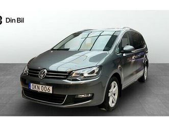 volkswagen sharan 2.0 tdi 7-sits automat drag pano
